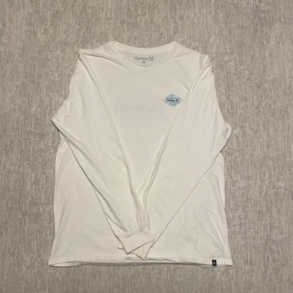 Hurley White Long Sleeve T-Shirt